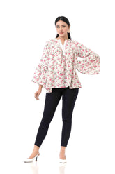Women's Casual Tops (Floral Print)